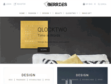 Tablet Screenshot of berriesshop.com